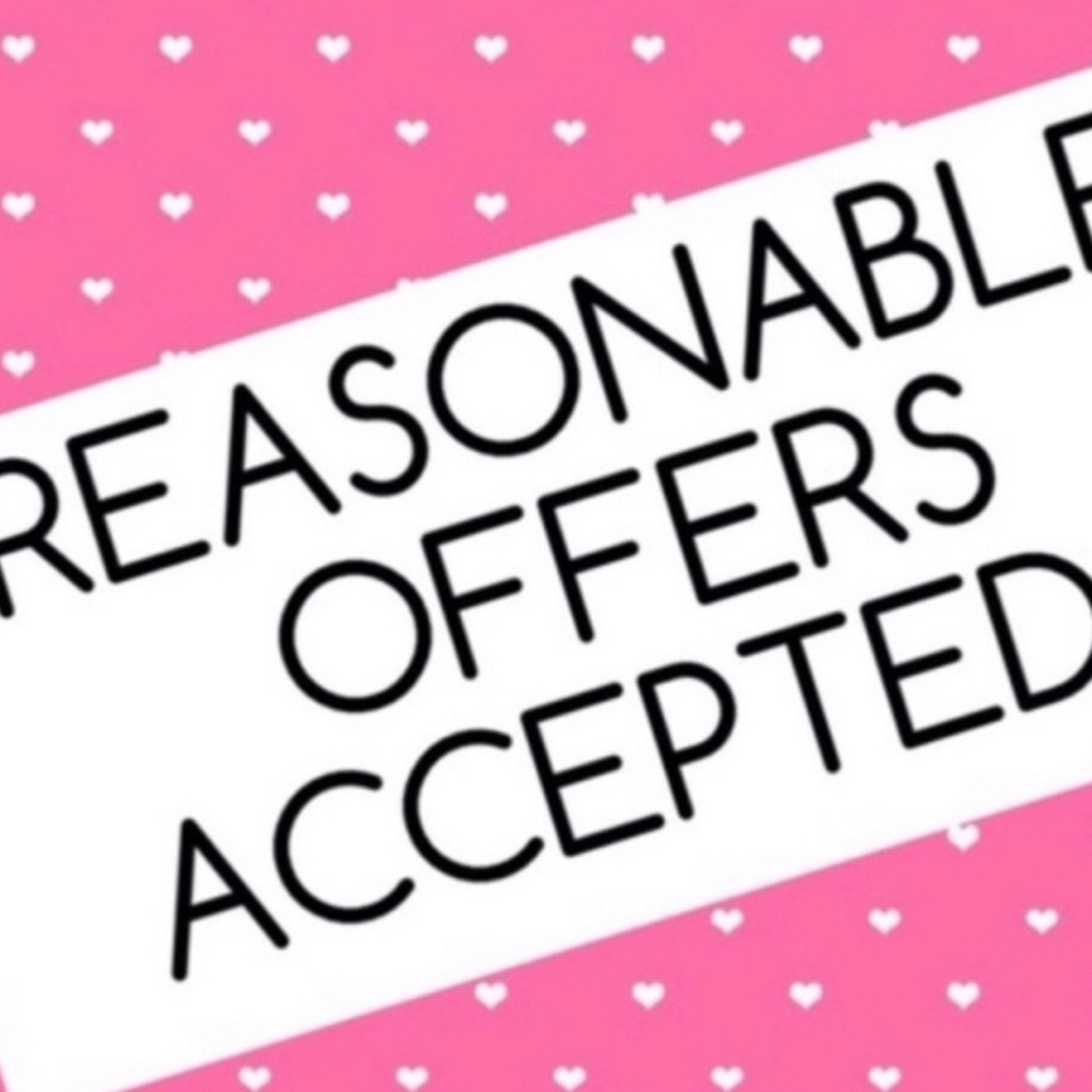 Reasonable offers accepted!!